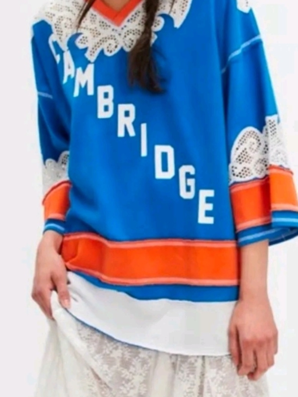 We The Free Stanley Tee by Free People in the colorway Cambridge Combo